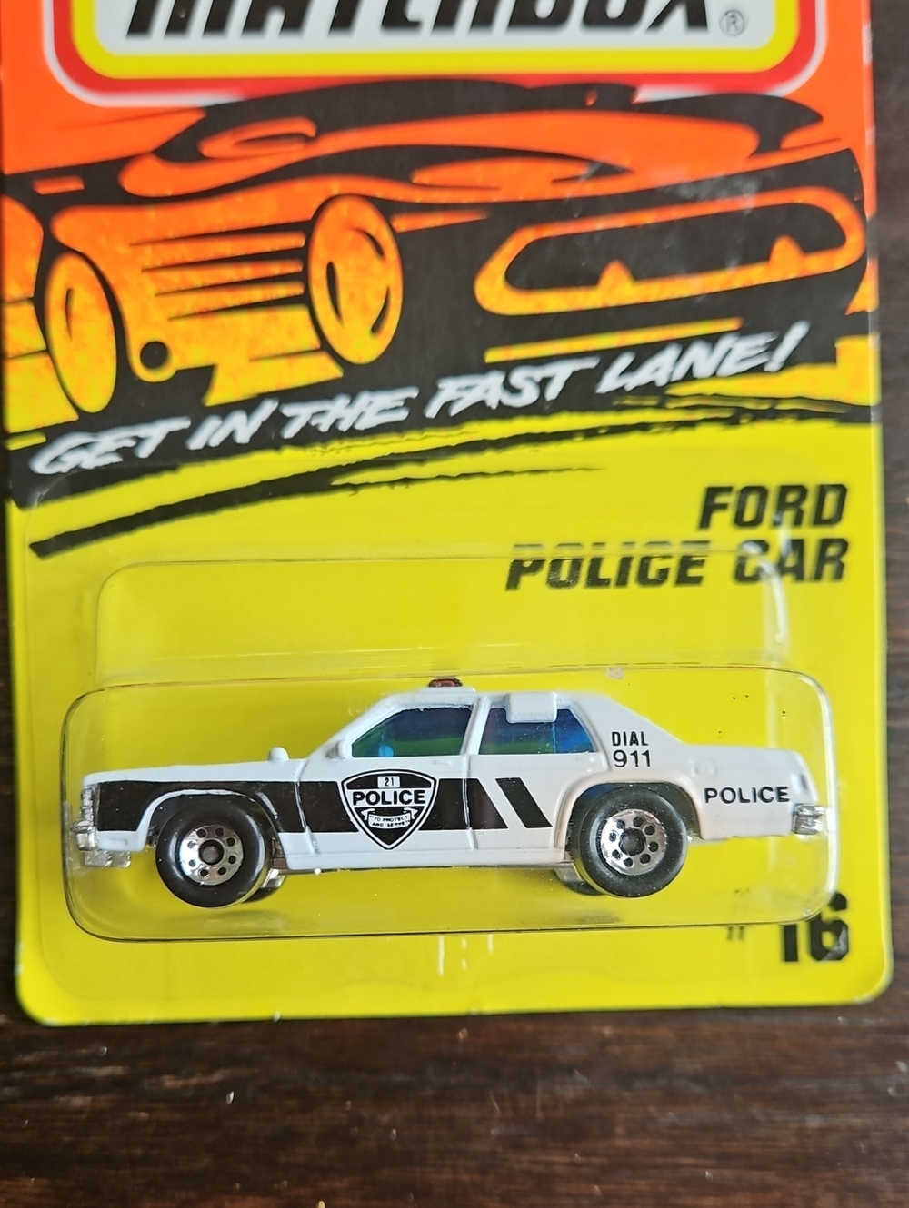 "Ford Police Car" 1994 Matchbox Vehicle
